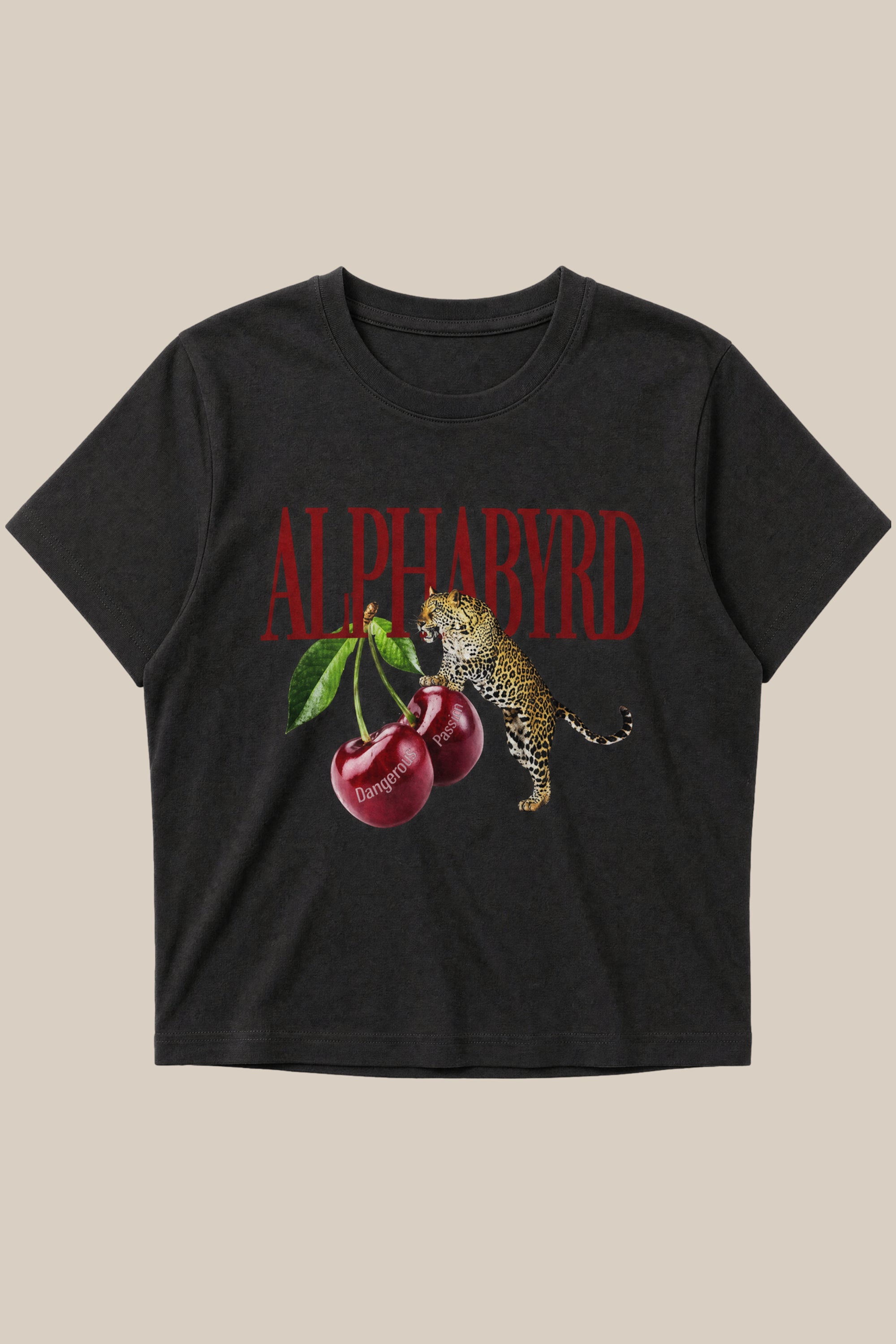 Dangerous Passion Cropped Tee