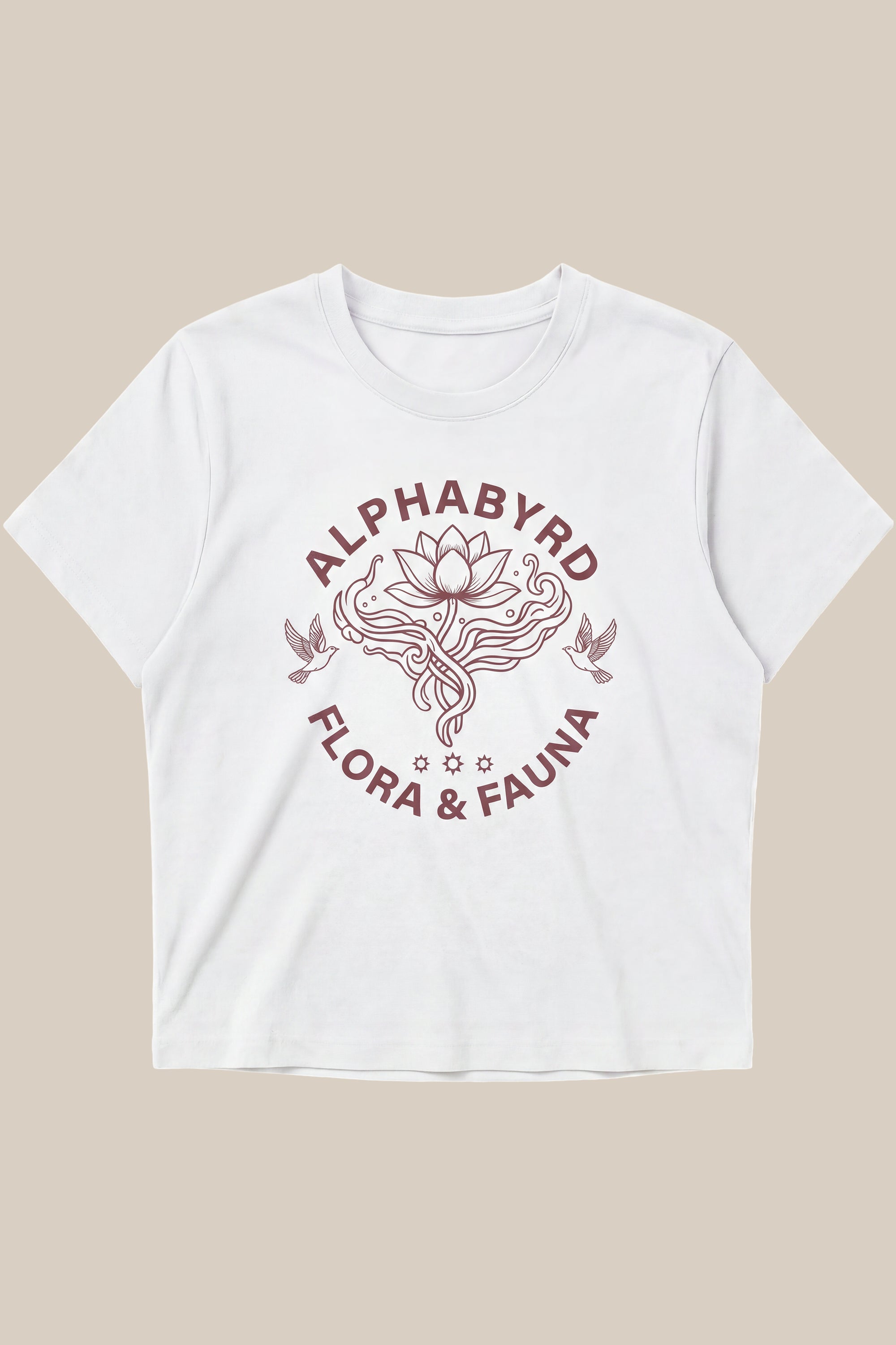 Flora & Fauna Cropped Tee