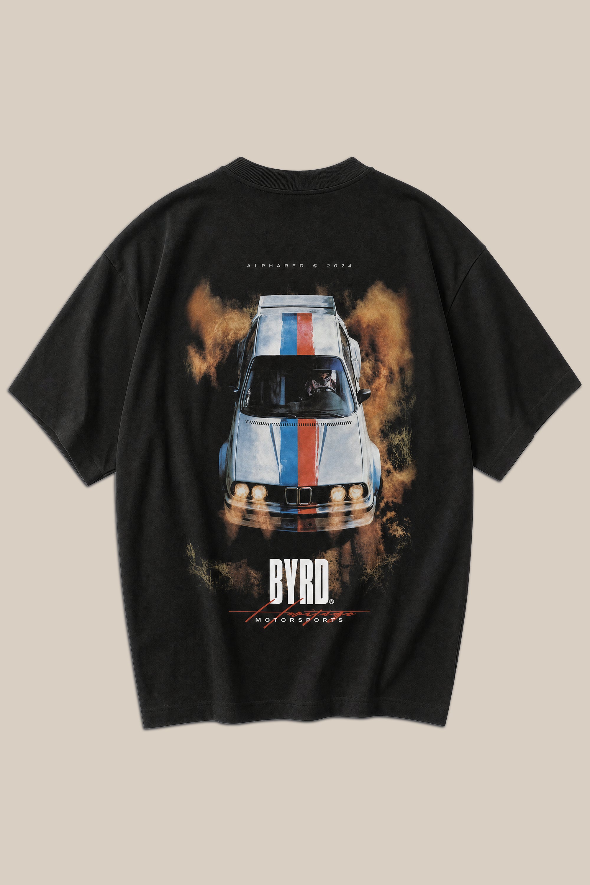 BYRD MOTORSPORTS OVERSIZED TEE