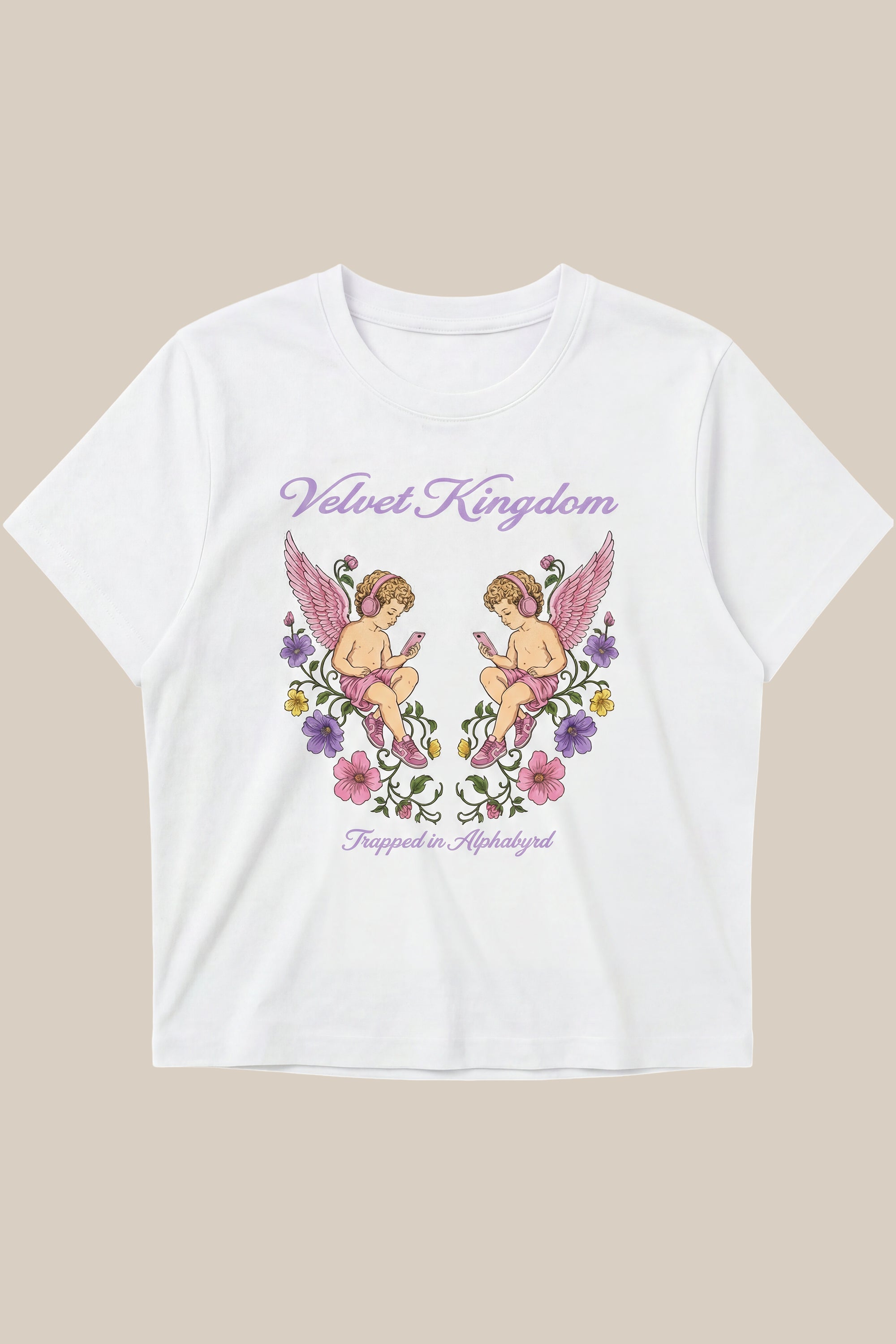Velvet Kingdom Cropped Tee
