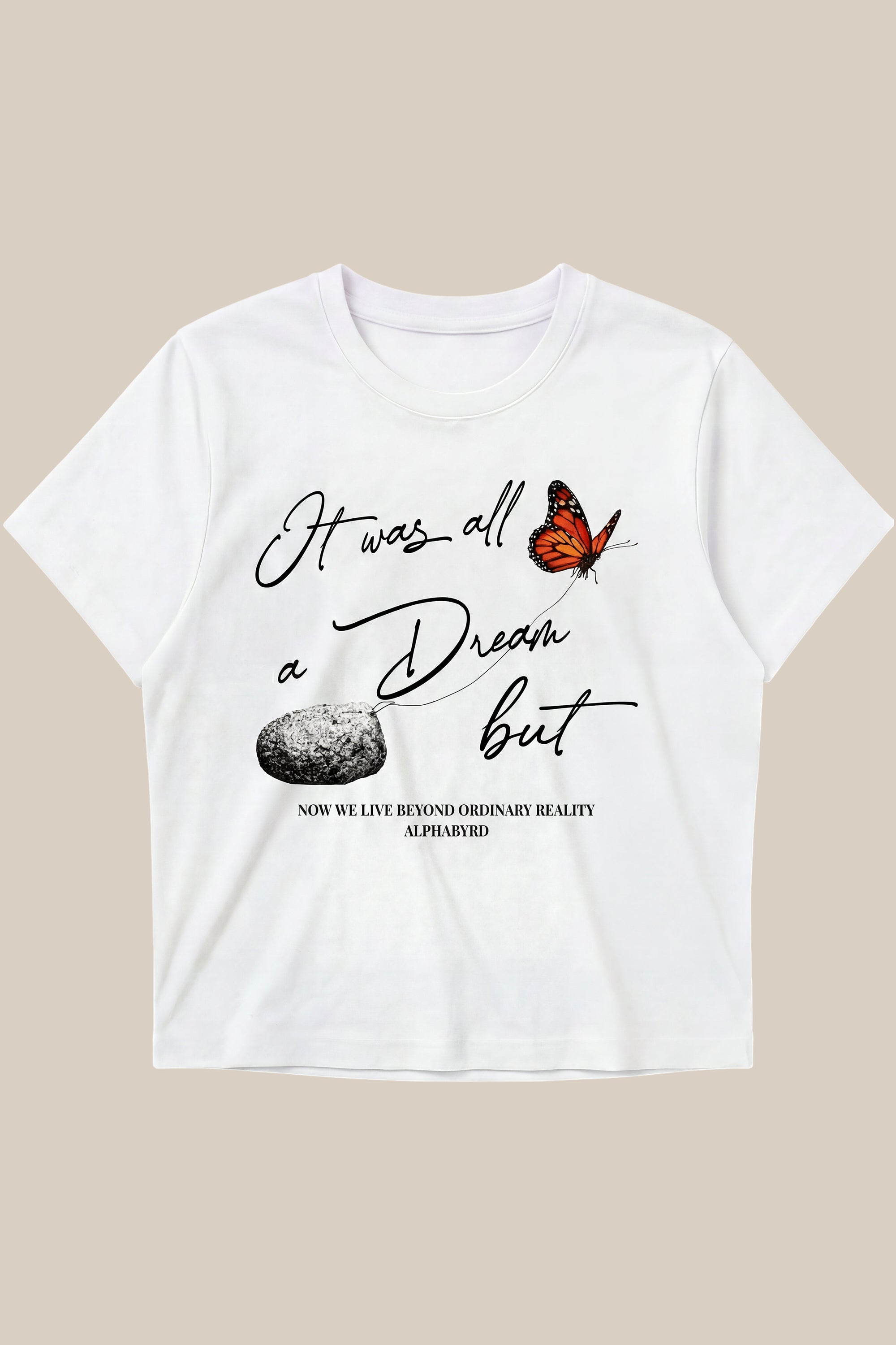 Beyond Ordinary Cropped Tee