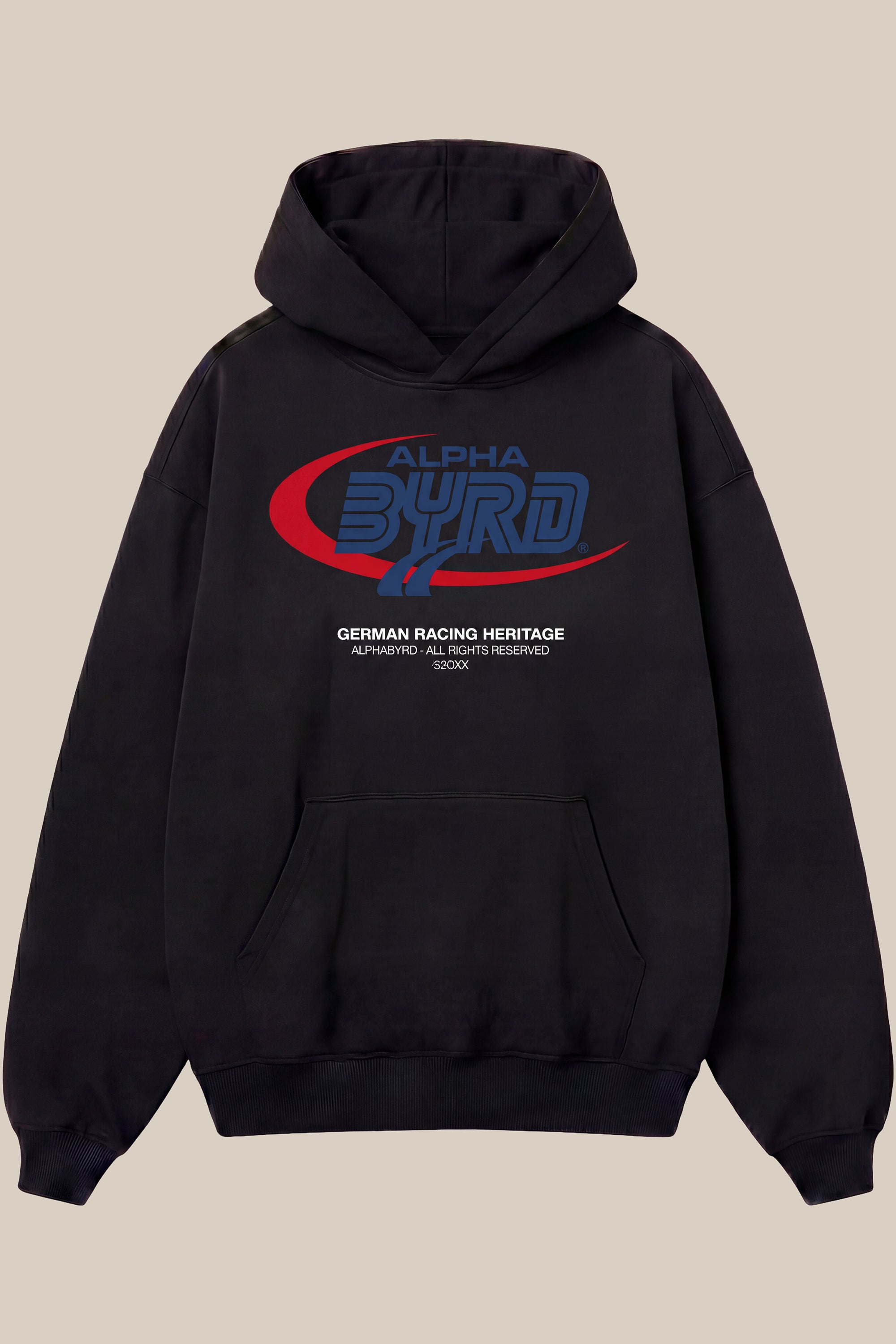AlphaByrd Racing Heritage Oversized Hoodie