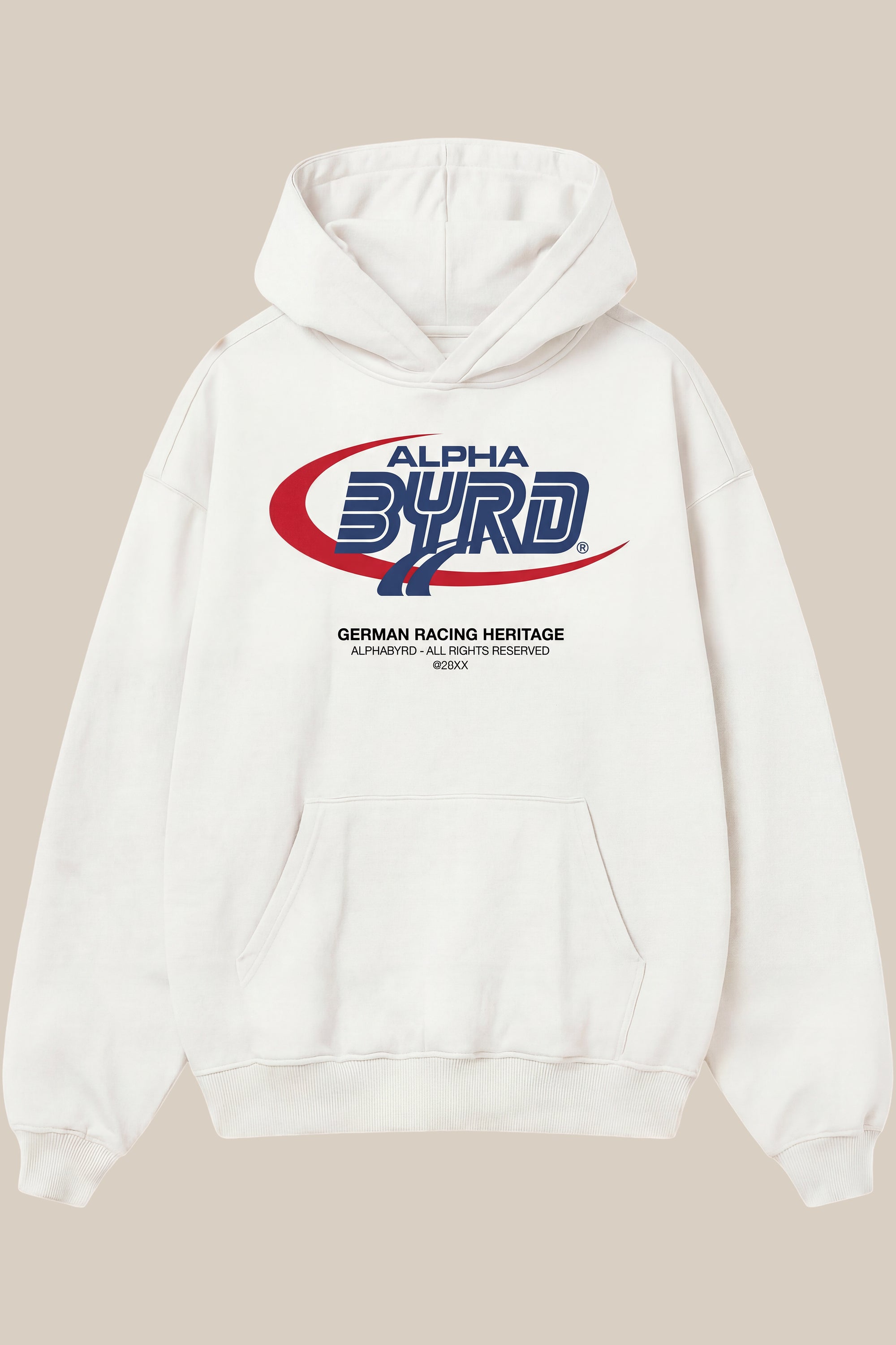 AlphaByrd Racing Heritage Oversized Hoodie
