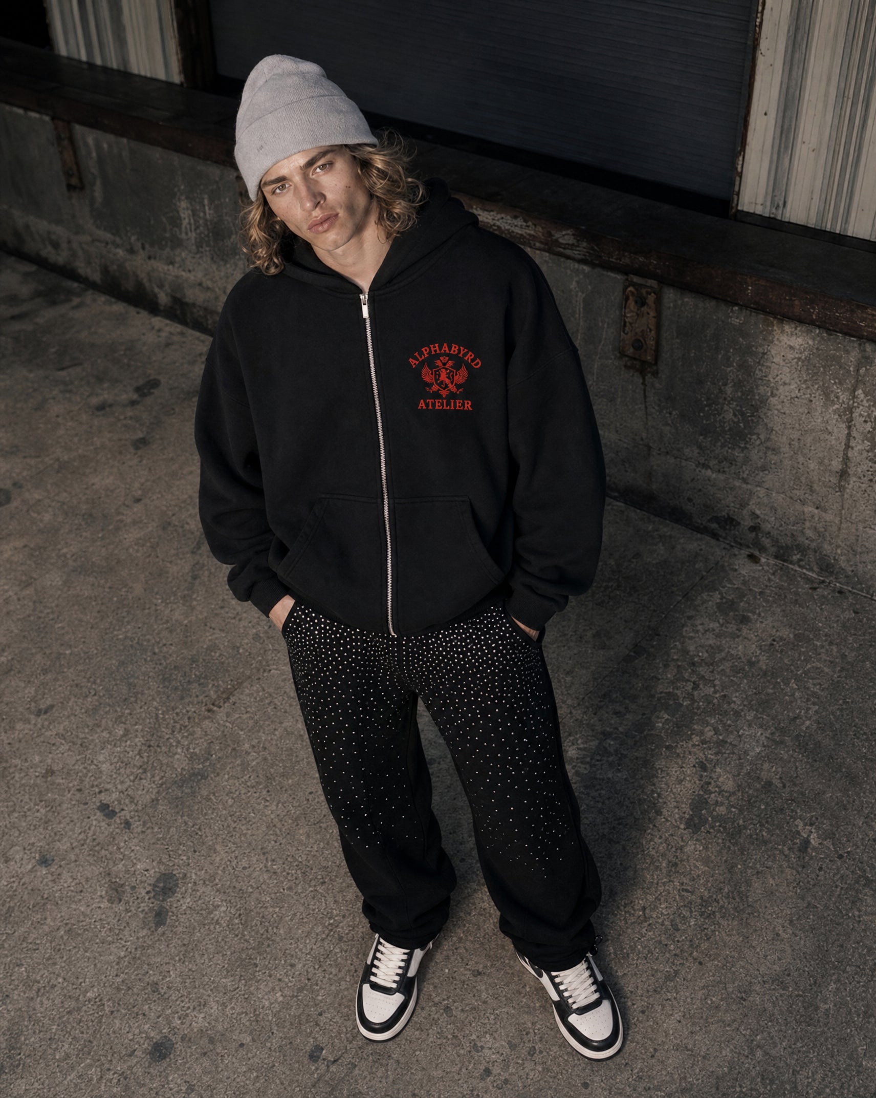 AlphaByrd Atelier Oversize Zip Hoodie