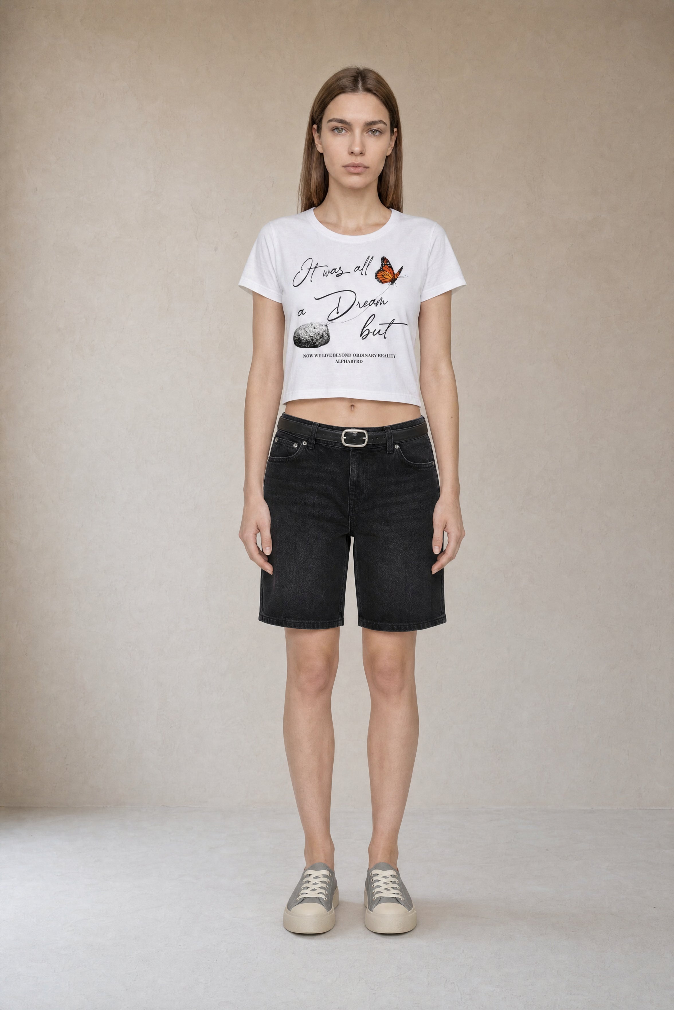 Beyond Ordinary Cropped Tee