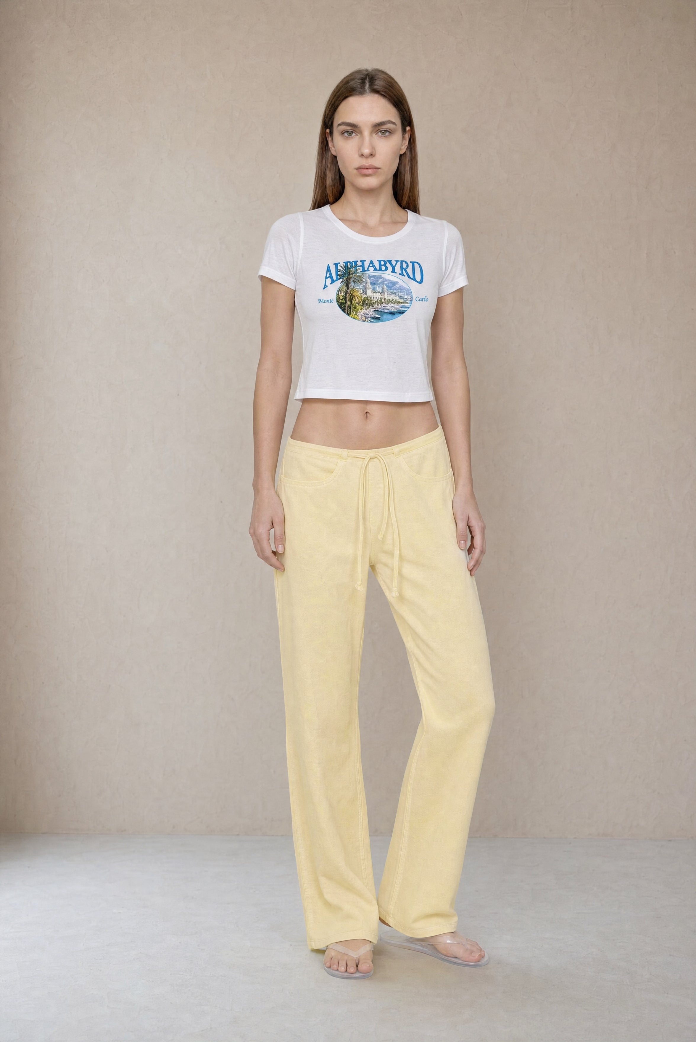 Monte Carlo Cropped Tee