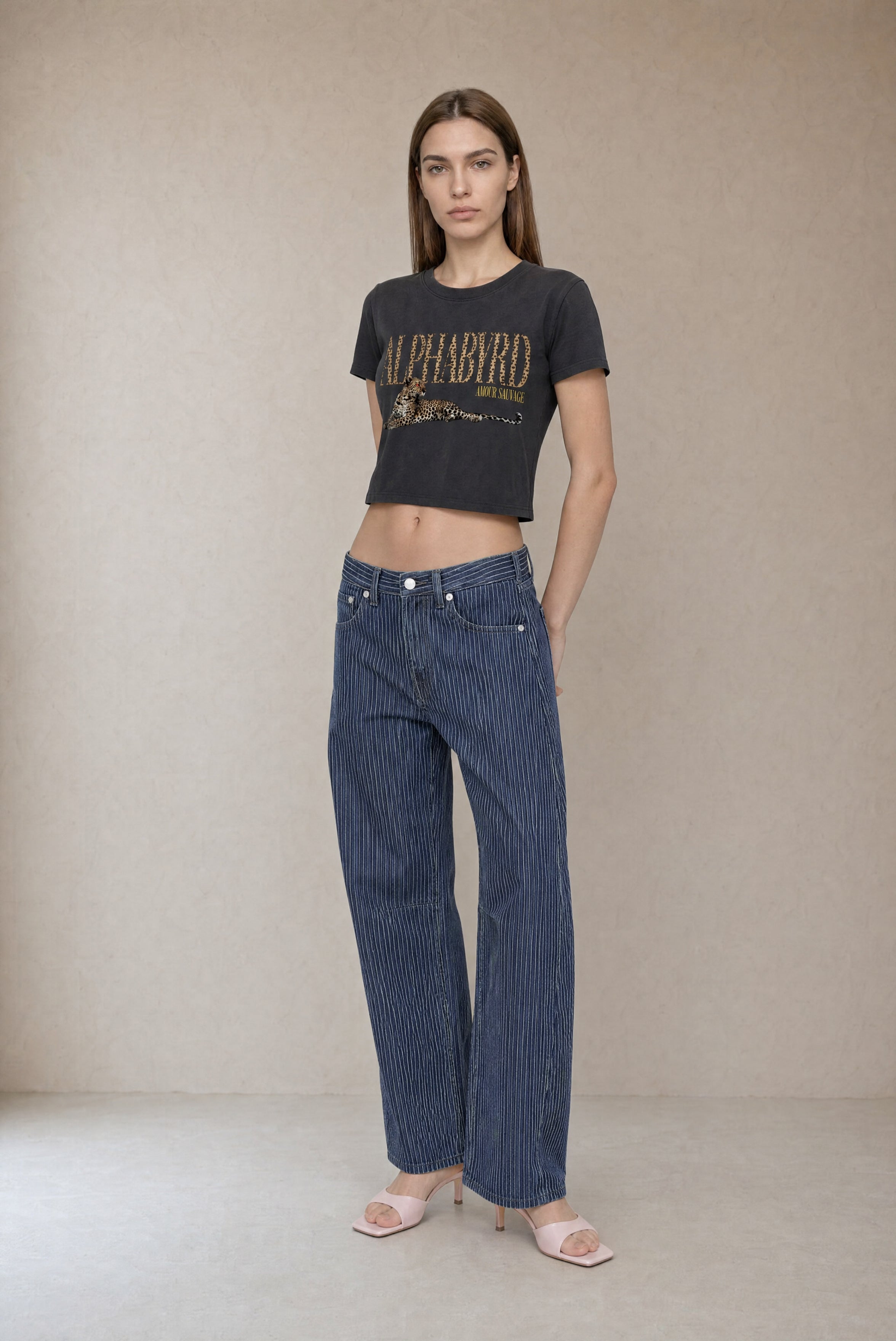 Amour Sauvage Cropped Tee