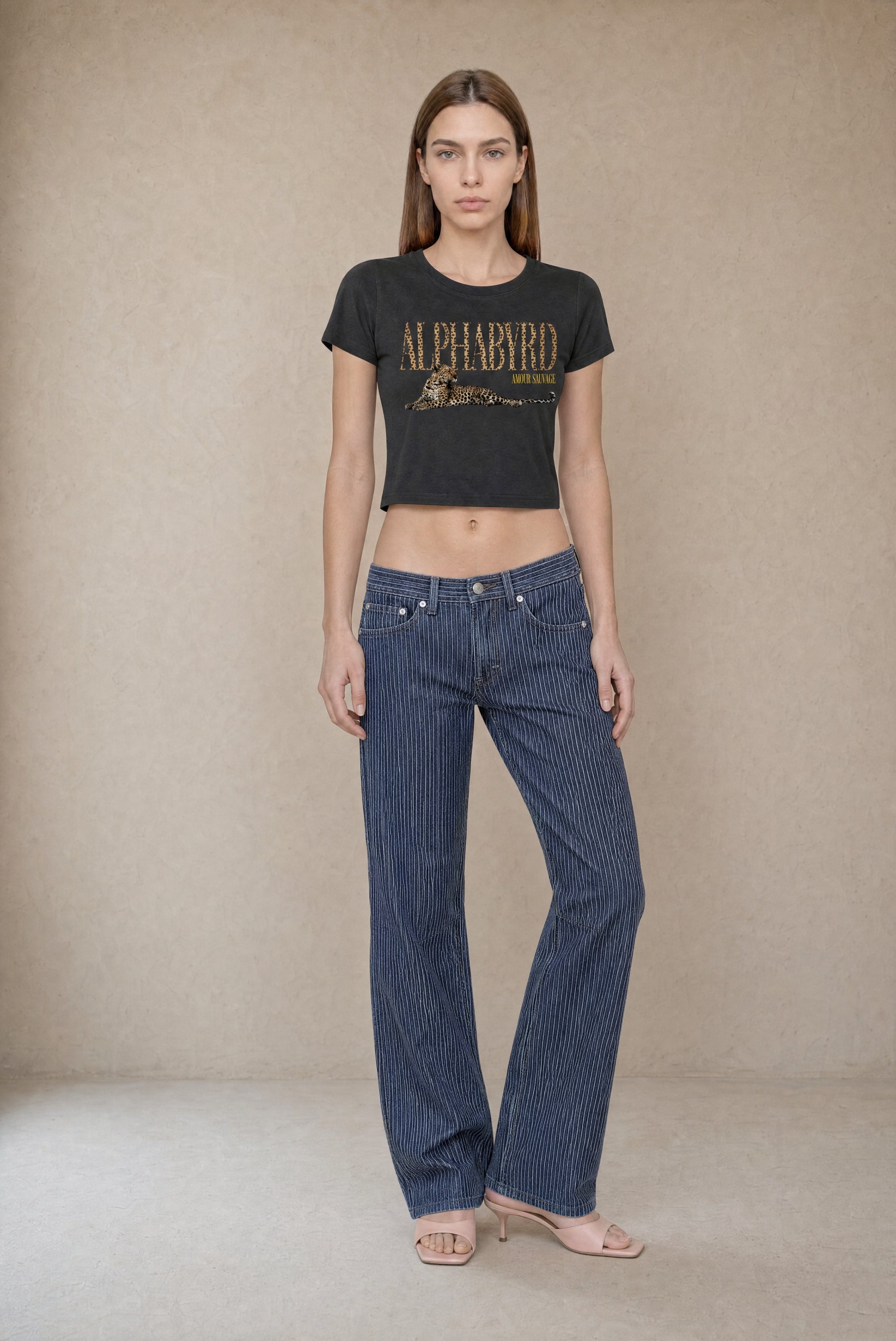 Amour Sauvage Cropped Tee