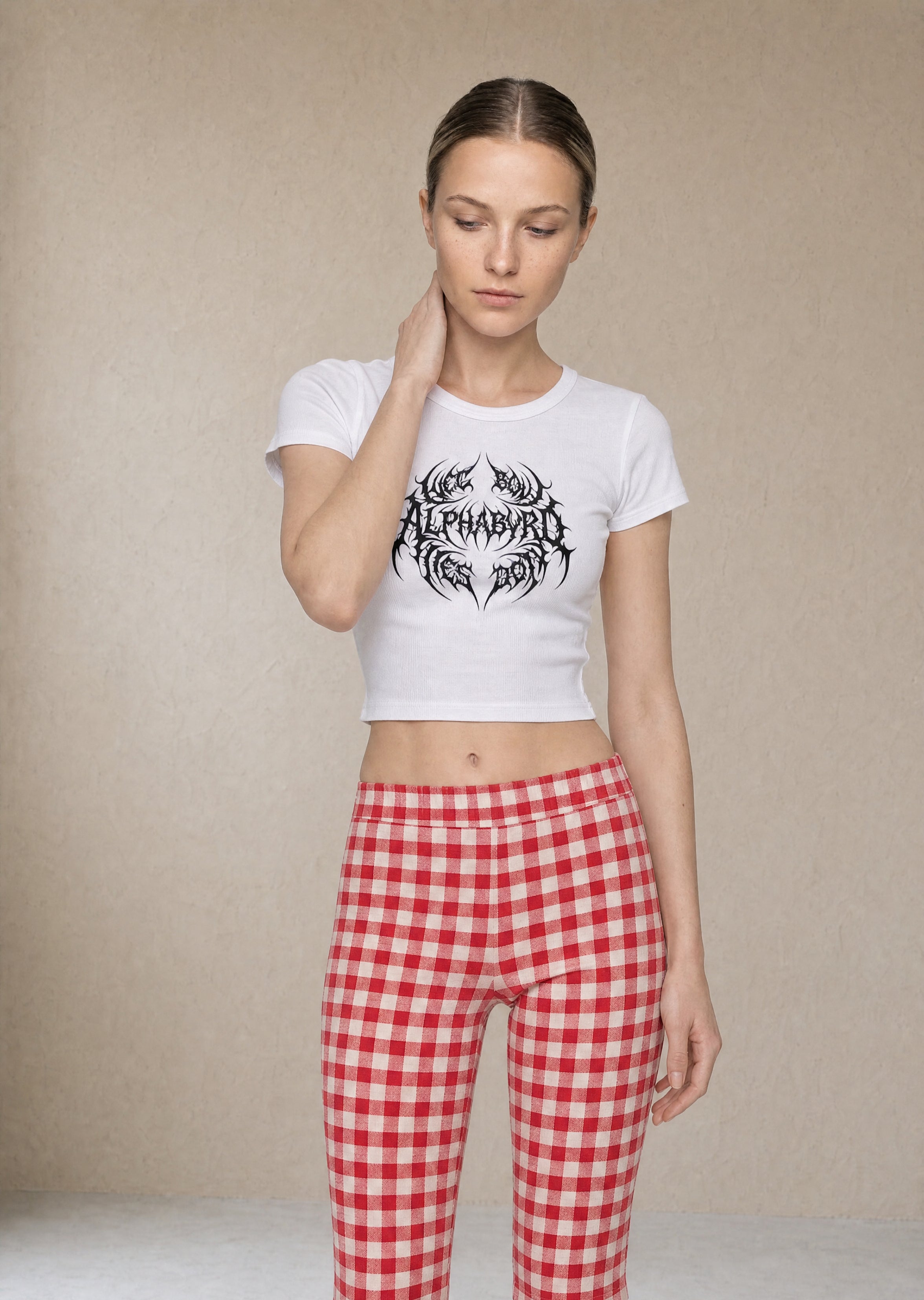 Dark Crest Cropped Tee