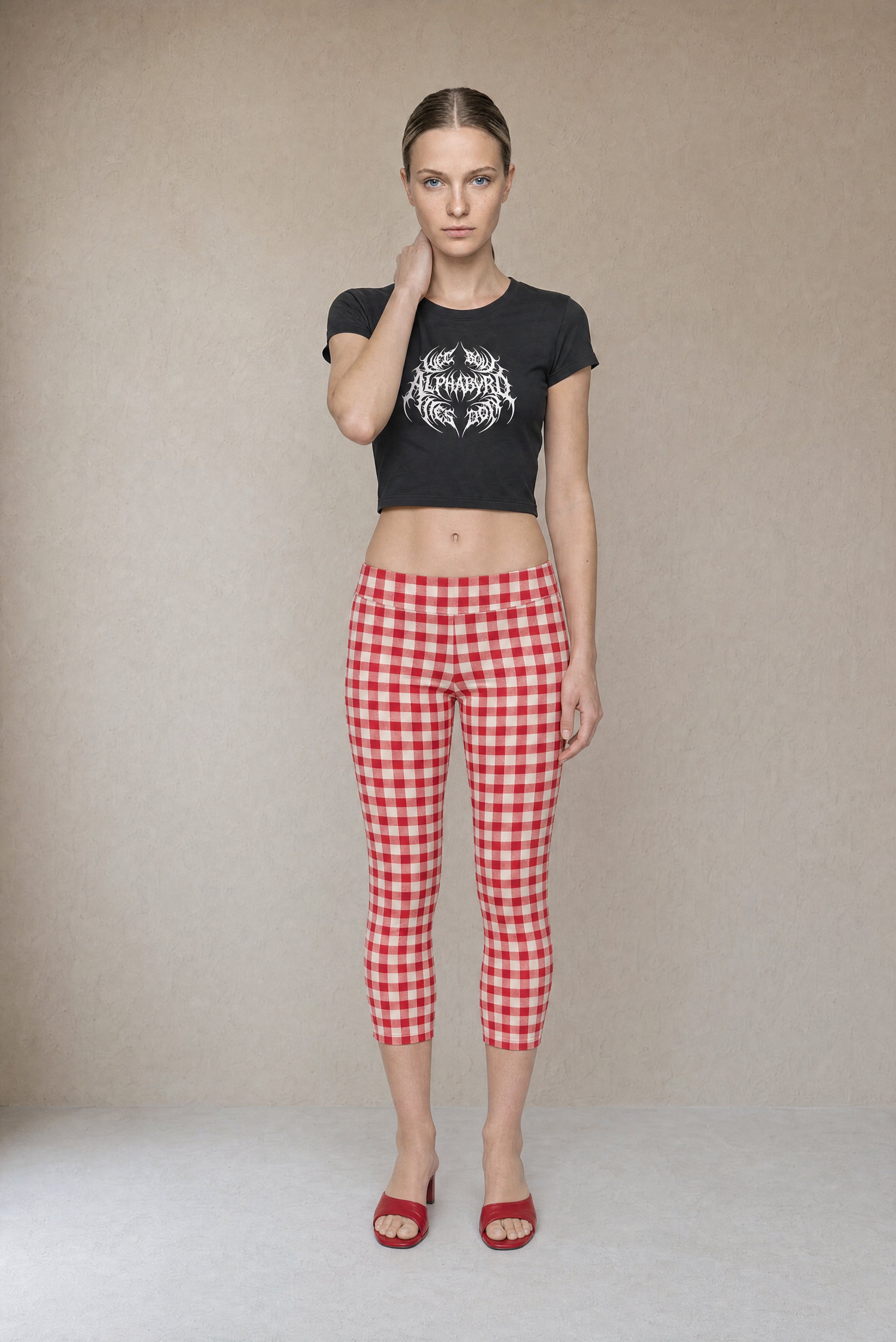 Dark Crest Cropped Tee