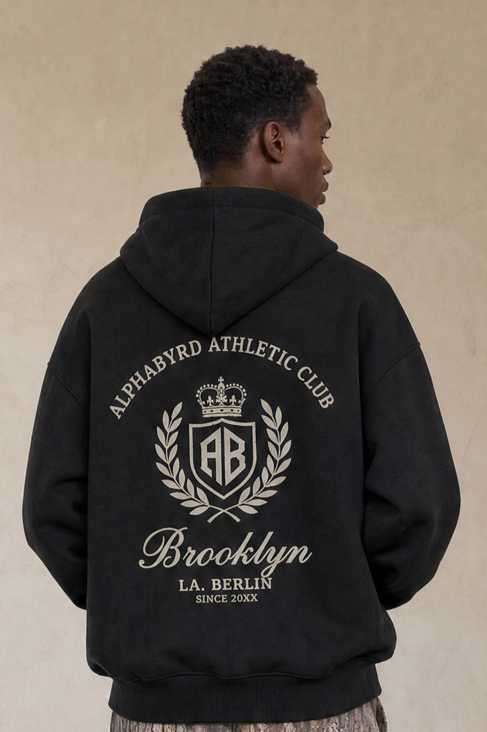 AlphaByrd Athletic Club Oversize Hoodie